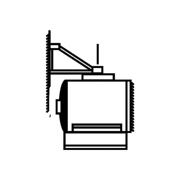 Tpi TPI Stainless Steel Wall/Ceiling Bracket For 3.3-15kw Washdown Heaters A5520/UHB - main